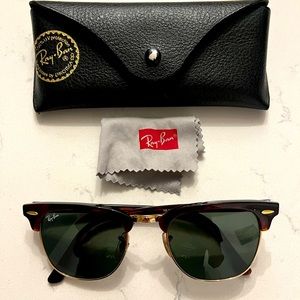 Ray-Ban Clubmaster Gold/Tortoise